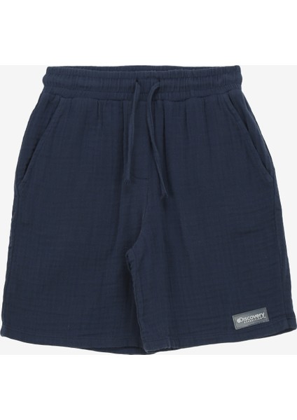 Lastikli Bel Standart Lacivert Erkek Şort D4SB-SHT3022