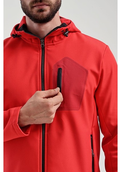 Erkek Kırmızı Softshell Mont 2111161