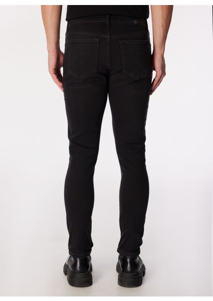Normal Bel Skinny Fit Erkek Denim Pantolon 242 Lcm 121057 Jeff Alrakıs Dark V indirimleri