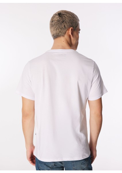 Yuvarlak Yaka Beyaz Erkek T-Shirt 242 Lcm 242017 Londonlogo Beyaz-L indirimleri