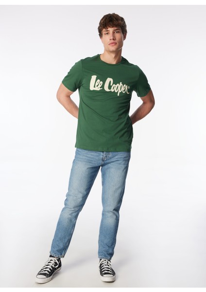 Yuvarlak Yaka Yeşil Erkek T-Shirt 242 Lcm 242017 Londonlogo Yeşil fiyatları