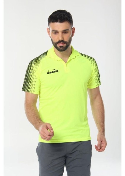 Unisex Yeşil Ritim Kamp Polo T-Shirt