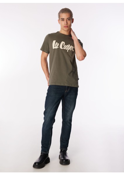 Yuvarlak Yaka Haki Erkek T-Shirt 242 Lcm 242017 Londonlogo Haki fiyatları