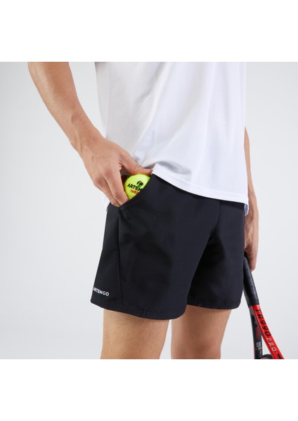Artengo Erkek Tenis Şortu - Siyah - Essential