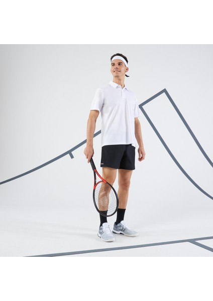 Artengo Erkek Tenis Şortu - Siyah - Essential