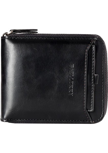 Baellerry Erkek Cüzdan Kartvizitlik Retro Deri(Siyah) (Yurt Dışından) fiyatları