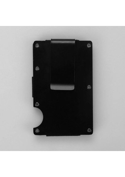 Microgood Moda Engelleme Metal Kredi Kartları Isim Kartları Tutucu Organizatör Para Klipsli (Yurt Dışından)