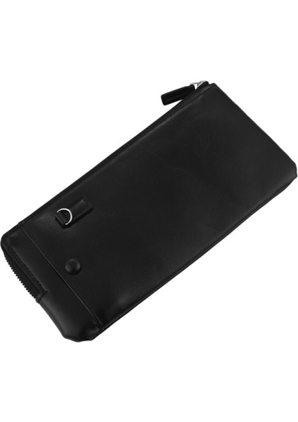 Baellerry Cüzdan Cep Telefonu Cebi ile Uzun Bozuk Para Çantaları Erkekler Kadınlar Için Debriyaj Iş Erkek Cüzdan Vintage Büyük Ince Cüzdan Kımlık Sahipleri (Yurt Dışından)