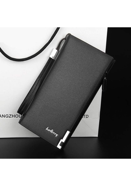 2022 Yeni Büyük Kapasiteli El Çantası Erkek Büyük Cüzdan Uzun Gençlik Bozuk Para Cüzdanı Iş Moda Fermuarlı Debriyaj (Yurt Dışından) modelleri