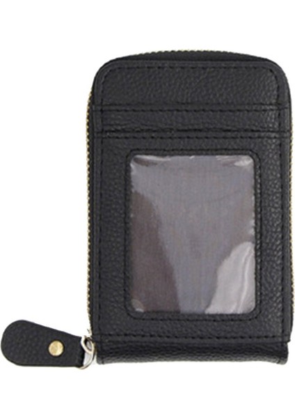 Rfid Organ Kartı Paketi Fermuar Çanta Anti-Manyetik Kart Kutusu Erkek Kart Paketi - Siyah (Yurt Dışından) fiyatları