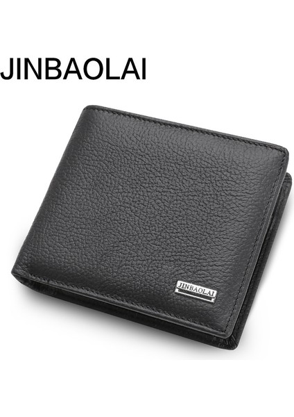 Erkek Cüzdan Enuine Deri Düz Renk 3 Katlanır Çok Fonksiyonlu Yumuşak Cüzdan Rengi (Yurt Dışından) indirimleri