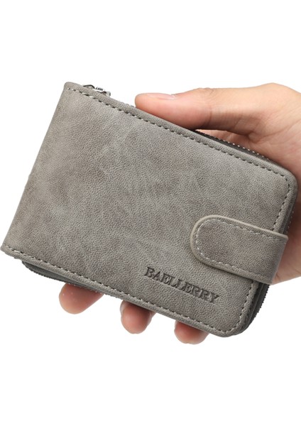 Yfashion Erkekler Kısa Stil Toka Tasarım Cüzdan Çok Fonksiyonlu Para Kesesi (Yurt Dışından) fiyatları