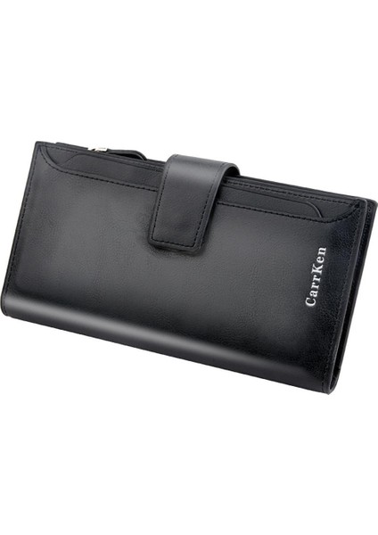 Erkek Uzun Cüzdan Cüzdan Erkek Erkek Dolar Klipsi Çok Fonksiyonlu Takım Çantası Avrupa ve Amerika Cep Telefonu Fermuarlı Çanta (Yurt Dışından)