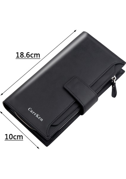 Erkek Uzun Cüzdan Cüzdan Erkek Erkek Dolar Klipsi Çok Fonksiyonlu Takım Çantası Avrupa ve Amerika Cep Telefonu Fermuarlı Çanta (Yurt Dışından) fiyatları