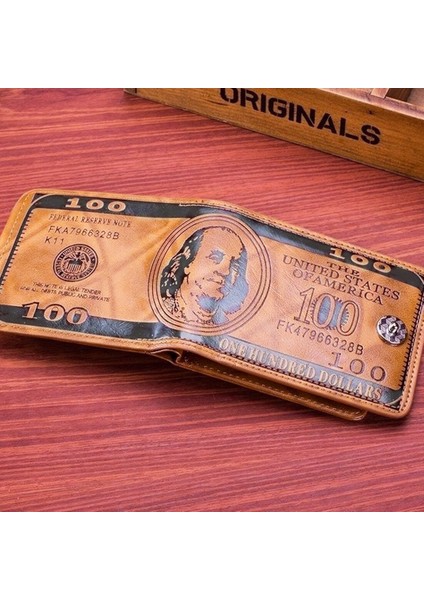 Vintage Erkek Deri Marka Lüks Cüzdan Kısa Ince Erkek Çantalar Para Klip Kredi Kartı Dolar Portomonee Carteria Dropship (Yurt Dışından) modelleri