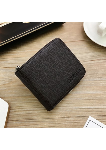 Erkek Cüzdan Kısa Zincirli Erkek Cüzdanı Yatay Cüzdan Günlük Fermuarlı Bozuk Para Cüzdanı (Yurt Dışından) modelleri