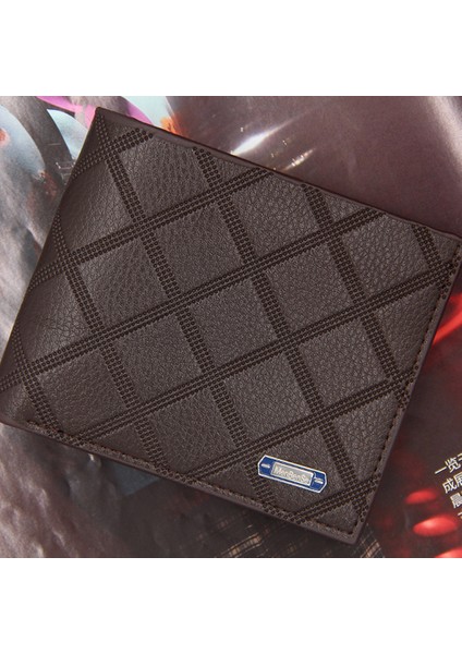 Yfashion Erkekler Bifold Kısa Cüzdan Pu Deri Çok Fonksiyonlu Büyük Kapasiteli Iş Cüzdan Bozuk Para Cüzdanı Boys Için Renk (Yurt Dışından) modelleri