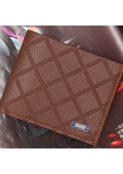Yfashion Erkekler Bifold Kısa Cüzdan Pu Deri Çok Fonksiyonlu Büyük Kapasiteli Iş Cüzdan Bozuk Para Cüzdanı Boys Için Renk (Yurt Dışından) indirimleri