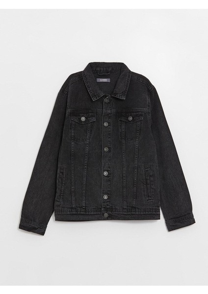 Lcw Kids Gömlek Yaka Erkek Çocuk Jean Ceket