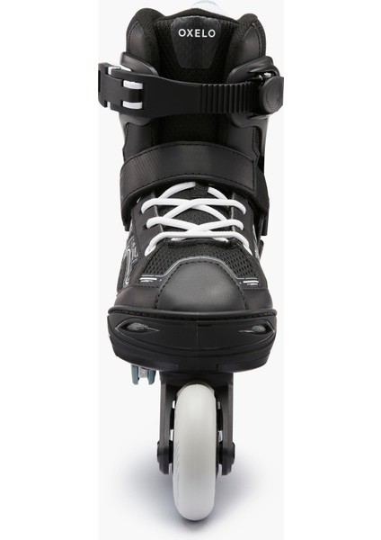 Oxelo Çocuk Paten - Siyah/Haki - FIT3 fırsatları