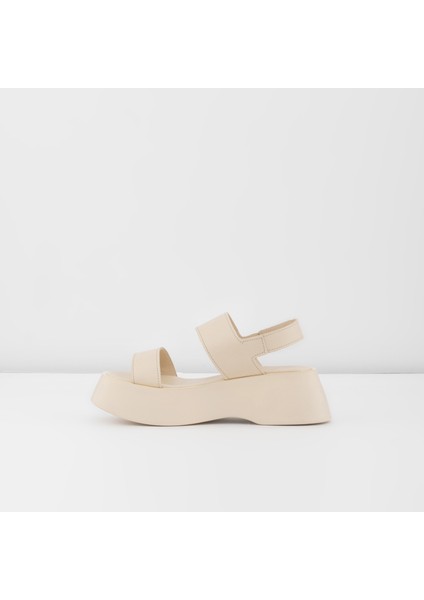 Bendo-Tr Sandalet Dolgu Sandalet;yüksek Topuklu Sandalet - Ekru modelleri