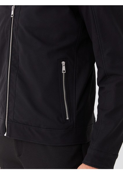 Lcw Vision Slim Fit Biker Yaka Erkek Deri Görünümlü Mont fırsatları