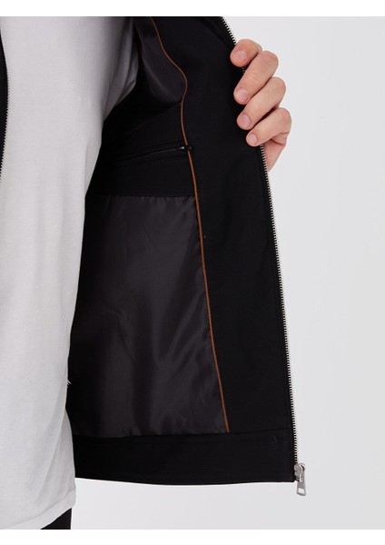 Lcw Vision Slim Fit Biker Yaka Erkek Deri Görünümlü Mont indirimleri