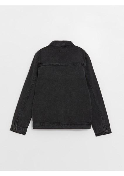 Lcw Kids Gömlek Yaka Erkek Çocuk Jean Ceket modelleri