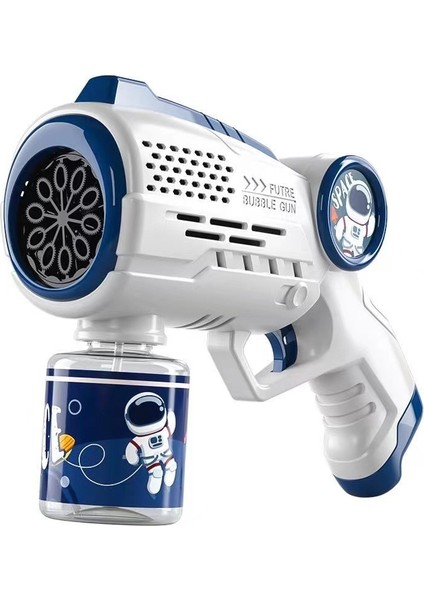 Uzay Kabarcık Tabancası Elektrikli Tam Otomatik Çocuk El Kabarcık Üfleme Makinesi (Yurt Dışından)