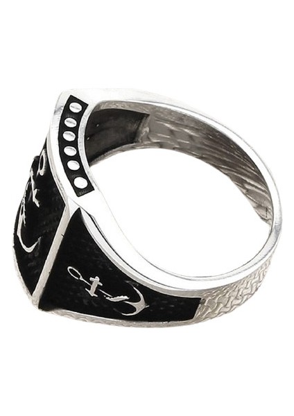 Erkek Yüzük Gümüş 925 Çapa modelleri