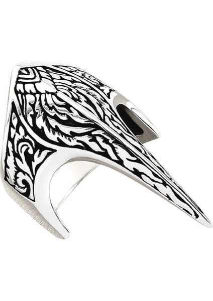 Erkek Yüzük Gümüş 925 Okçu Zihgir