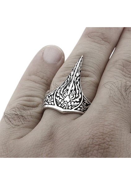 Erkek Yüzük Gümüş 925 Okçu Zihgir fiyatları