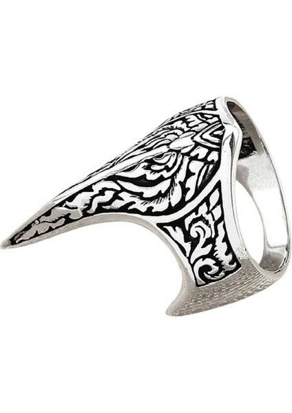 Erkek Yüzük Gümüş 925 Okçu Zihgir modelleri