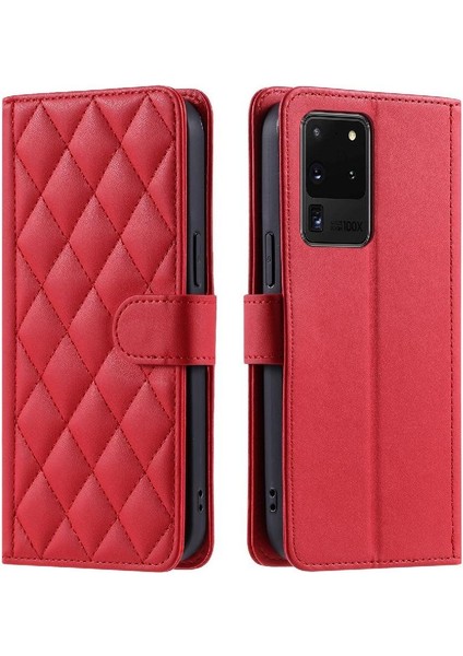 Samsung Galaxy S20 Ultra Tutucu Manyetik Telefon Kılıfı (Yurt Dışından)