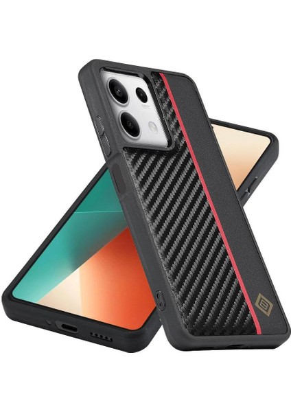 Kırmızı Dikey Çizgili Yüksek Kaliteli Klipsiz iphone 14 Pro Max Telefon Kılıfı (Yurt Dışından)