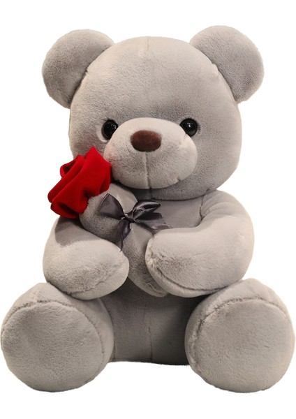 23 cm Rose Bear Plush Toy (Yurt Dışından)