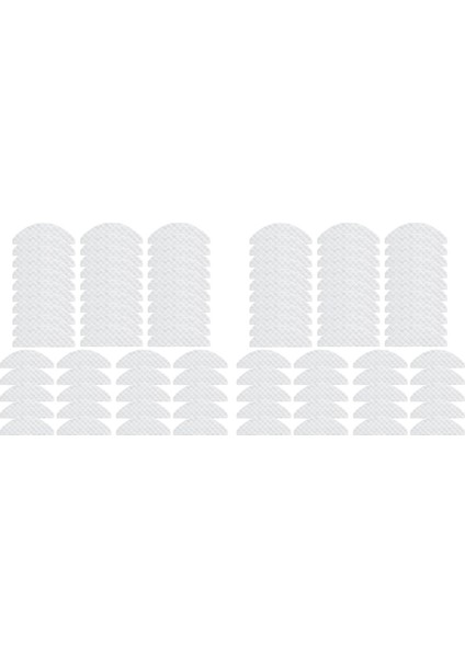 Hoover Yedek PARÇALARI,100 Adet Mops Bezler Tek Kullanımlık Mendil Parçaları Aksesuarları Xıaomı Roıdmı Eve Plus Robot Temizleyici Süpürgesi (Yurt Dışından)