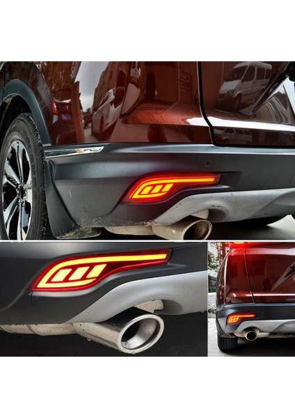 honda Cr-V Crv 17-19 Için LED Arka Tampon Fren Park Lambaları Sis Lambası (Yurt Dışından) fırsatları