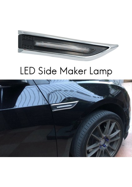 2 adet araba LED yan işaretleyiciler Chevrolet Cruze için Sinyal Işıkları 2009-2015 (Sarı Işık Yayın) (Yurt Dışından) modelleri