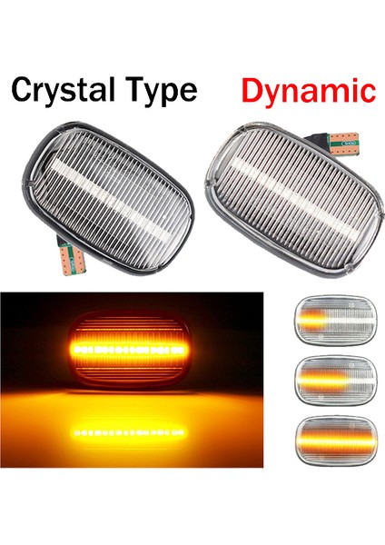 toyota Corolla Celica T19 T20 23 Rav4 Için Araba LED Yan Sinyal Lambası (Yurt Dışından) modelleri