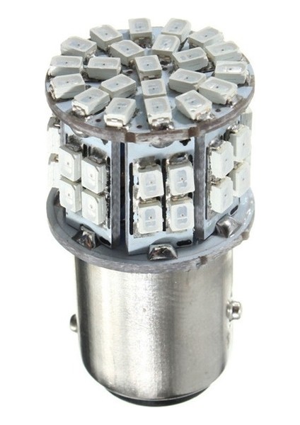 kırmızı 1157 BAY15D 50SMD 1206 6000K 5W 12V LED Işık Araba Kuyruk Durdurma (Yurt Dışından) modelleri