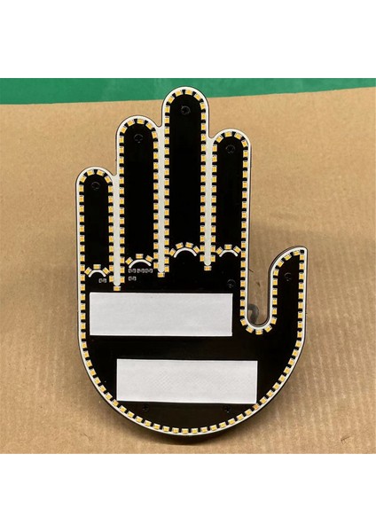 Uzak Yol Öfke İşaretleri ile Komik Araba Parmak Işığı Parmak Jest Işık LED GESU EKRAN LAMBA ARAÇ İnteraktif Işık (Yurt Dışından) fiyatları