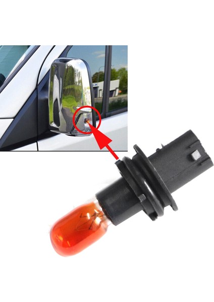 yan Kanat Ayna Göstergesi Ampul Tutucu Ayna Dönüş Sinyali Ampulü Sol ve Sağ (Yurt Dışından) fırsatları