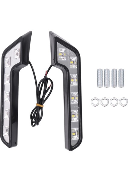 2x 12V Süper Parlak Drl LED Gündüz Farları (Yurt Dışından) fiyatları