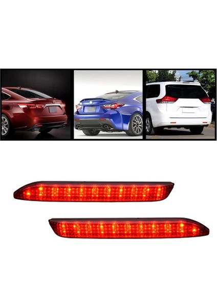 toyota Camry Için LED Arka Tampon Fren Lambası Arka Sis Kuyruk Stop Lambası (Yurt Dışından) modelleri