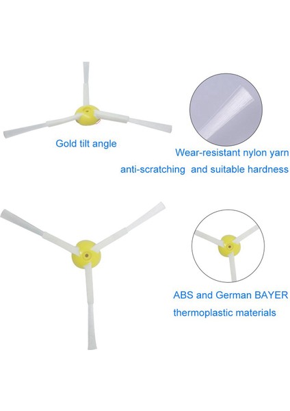 Hoover Yedek Parçaları,2x Yedek Kit Irobot Roomba 800 900 Serisi 805 860 870 871 880 890 960 980 Robotik Elektrikli Süpürge Aksesuarı (Yurt Dışından) fiyatları