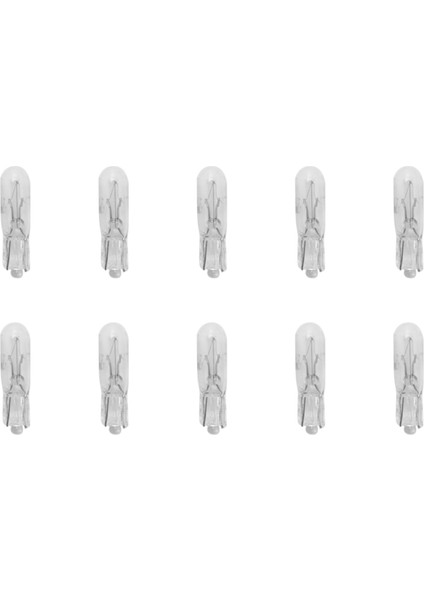 10 Adet T5 17 86 206 286 Halojen Ampul Araç Gösterge Paneli Lambası 1.2 W (Yurt Dışından)
