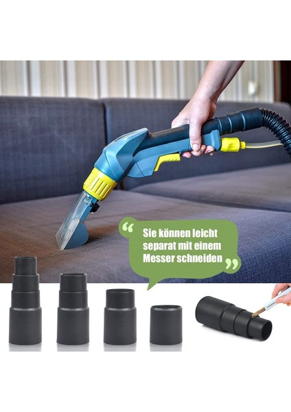 Hoover Yedek Parçaları,elektrikli Süpürge Hortum Adaptörü 5 Paket, Her Türlü Emme Arayüzü Redüktörleri Için Uygun Elektrikli Süpürgeler Için (Yurt Dışından)