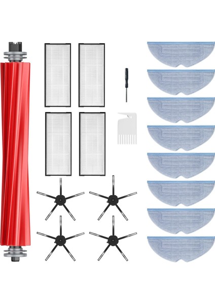 Hoover Yedek Parçaları,roborock S7/s7+/s7 Plus S7 Maxv S7 Pro S7 Maxv Ultra Elektrikli Süpürge Aksesuar Seti Ana Fırçalar Için Aksesuarlar (Yurt Dışından)