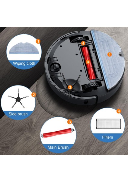 Hoover Yedek Parçaları,roborock S7/s7+/s7 Plus S7 Maxv S7 Pro S7 Maxv Ultra Elektrikli Süpürge Aksesuar Seti Ana Fırçalar Için Aksesuarlar (Yurt Dışından) modelleri